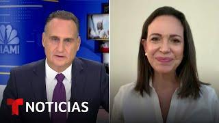 Entrevista completa de José Díaz-Balart a María Corina Machado | Noticias Telemundo