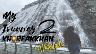 The largest waterfall in UAE | Khorfakkan waterfalls & The stunning Roman style Amphitheater in uae