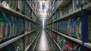 Inside the largest British TV archive in the world | BFI Behind the Scenes