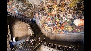 Mexico City, National Palace, Diego Rivera Murals - Maya trip ep 57 - Travel vlog calatorie tourism