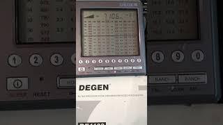 Degen-DE1103 on 7 MHz, LSB.