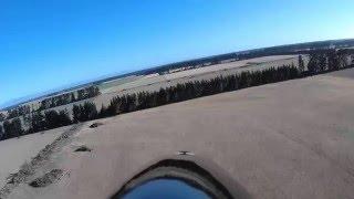 Polaroid Cube R/C Sailplane over Canterbury NZ