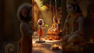mere aaradhya #bhakti #aiart #cartoon #hanuman #shortsfeed #viralvideo #ytshorts #youtubeshorts