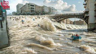 Top 25 Minutes Of Natural Disasters Caught On Camera. Historical Storms In Spain #101