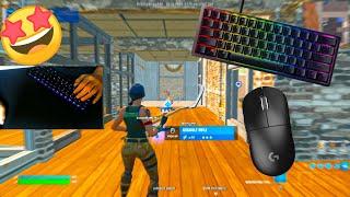 [240 FPS  4K] Fortnite Tilted Zone Wars  Relaxing Keyboard Sounds 