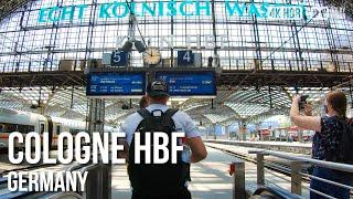 Cologne Hauptbahnhof -  Germany [4K HDR] Walking Tour