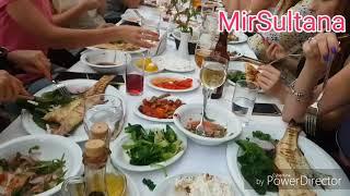 Alarga restaurant. Bostanlı. Встреча русскоговорящих леди Измира "MirSultana" . Аларга ресторан.