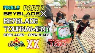 BEYBLADE X TOURNAMENT 3 ON 3 PART 2 FINALS | SAUJANA UPPERGROUND XX (2025)