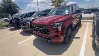 2024 Sequoia's SR5 limited TRD PRO Capstone No mark ups or crazy addendums!