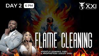 FLAME CLEANING | DAY 2 - 6PM | PROPHETESS LESLEY OSEI | MARRIAGE AND DESTINY FAST 2024 | KFT CHURCH