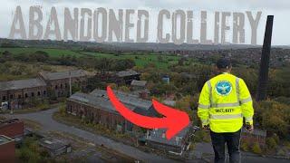 Exploring An ABANDONED Coal Mine *SECURITY HIDE AND SEEK*