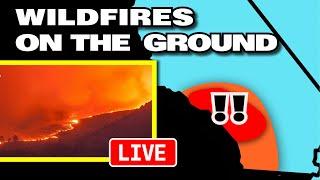 Los Angeles Critical Fire Outlook On The Ground