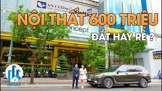 600 TRIỆU Hoàn Thiện Nội Thất, Đắt hay Rẻ? Căn Hộ Hiện Đại 3 PN rộng 100m2 - NhaF [4K]