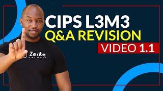 CIPS L3M3 revision Q&A (Identify types of contract and agreements)
