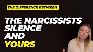 The Difference Between a Narcissist’s Silence and Your Silence