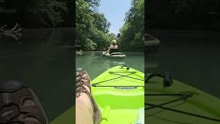 Kayak hyperlapse through the quarry station camp hendersonville
