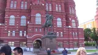 The State Historical Museum near to red square Moscow