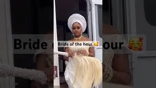 Bride Of The Hour  #shorts #wedding #africandance #bride #shortviral #wed