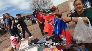 定居美国八年，如今沦落到在美国摆地摊，后悔来美国吗？