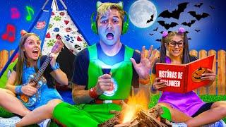 Gato Galactico e Amigos Acampam Sozinhos na Vila Láctea