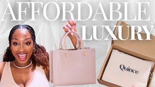 Luxury on a Budget? Quince.com Purse Review & Unboxing