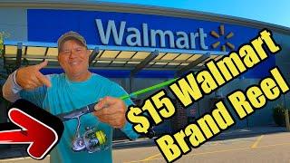 Amazing $15 Walmart Brand Spinning Reel, Ozark Tail Review  Whiting On The Beach