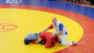 Данил Ахмедьянов полуфинал Сибирева 2016 боевое самбо Akmedyanov Combat Sambo Sibireva