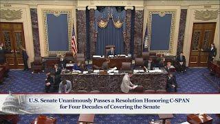U.S. Senate Unanimously Passes Resolution Calling on Streaming Services to Carry C-SPAN