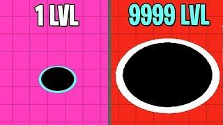 Hole.io MAX LEVEL EVOLUTION! HOLE.IO WORLD RECORD HIGH SCORE! HOLE.IO 100% DOMINATION