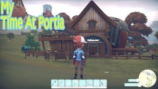 My Time At Portia - Level 2 House!