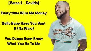 Kizz Daniel - One Ticket ft. Davido (Official Lyrics)