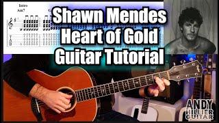 Shawn Mendes - Heart of Gold Guitar Tutorial Lesson