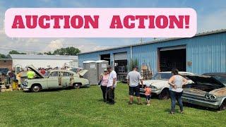 We found UNEXPECTED Treasure at this machine shop estate auction! Cars, parts, engines, & more!