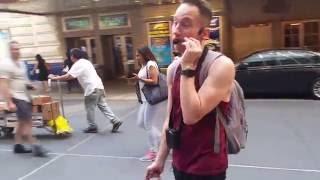 Unedited - Inside Broadway Tour #4 Shubert Alley - July 20, 2016- Travels with Phil