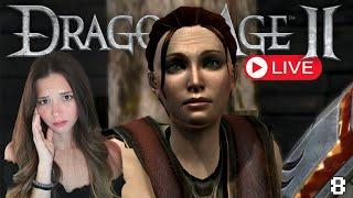 AriSHOCKED By This Qunari | Let's Play Dragon Age 2 Blind Ep.8 | LIVE