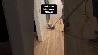 How To Refinish a Hardwood Floor (part 3) #doityourself