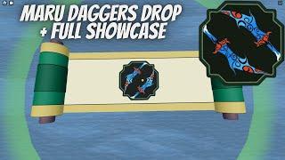 Unlocking " NEW " Maru Daggers + Full Showcase  in Shindo Life | RELLGames