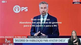 Pedro Nuno Santos vai propor abstenção do PS na votação do OE2025