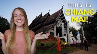 CHIANG MAI First Impressions | Temples, Monks, and Night Bazaar