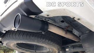 Toyota 4Runner - Exhaust Tip Installation and Sound Comparison