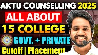  AKTU Counselling 2025 | Top 15 Colleges, Cutoff, Placement & Full Admission Guide 