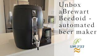 Unboxing BrewArt BeerDroid - fully automatic homebrew beer fermenter