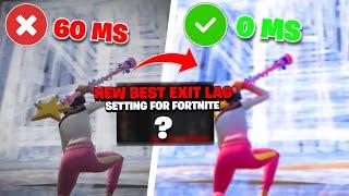 *Best* Exit lag settings for Fortnite