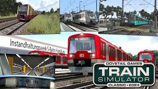 Alle S-Bahn und U-Bahn STRECKEN sowie ZÜGE in DEUTSCHLAND für Train Sim Classic im ÜBERBLCIK [Info]