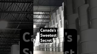 Did you know Canada has a syrup reserve?! Like, an actual vault of maple syrup barrels? It got