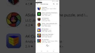 Rubik,s cube solver app