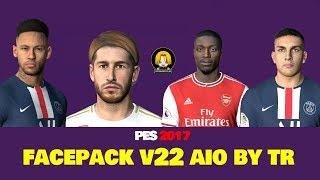 PES 2017 FACEPACK V22 AIO BY TR (NEW UPDATE)