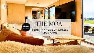 Ruru Tiny Homes: The Moa - Four Bedroom Tiny Home Plus an Office Pod!