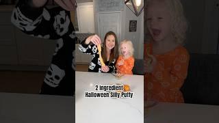 2 Ingredient Halloween Silly Putty #Shorts #Halloween2024 #HalloweenDIY #SillyPutty #HalloweenCrafts