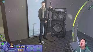 The Sims 2 Clips DSG Justin playing bass